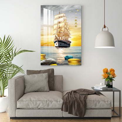 Pirate Ship Acrylic Wall Art