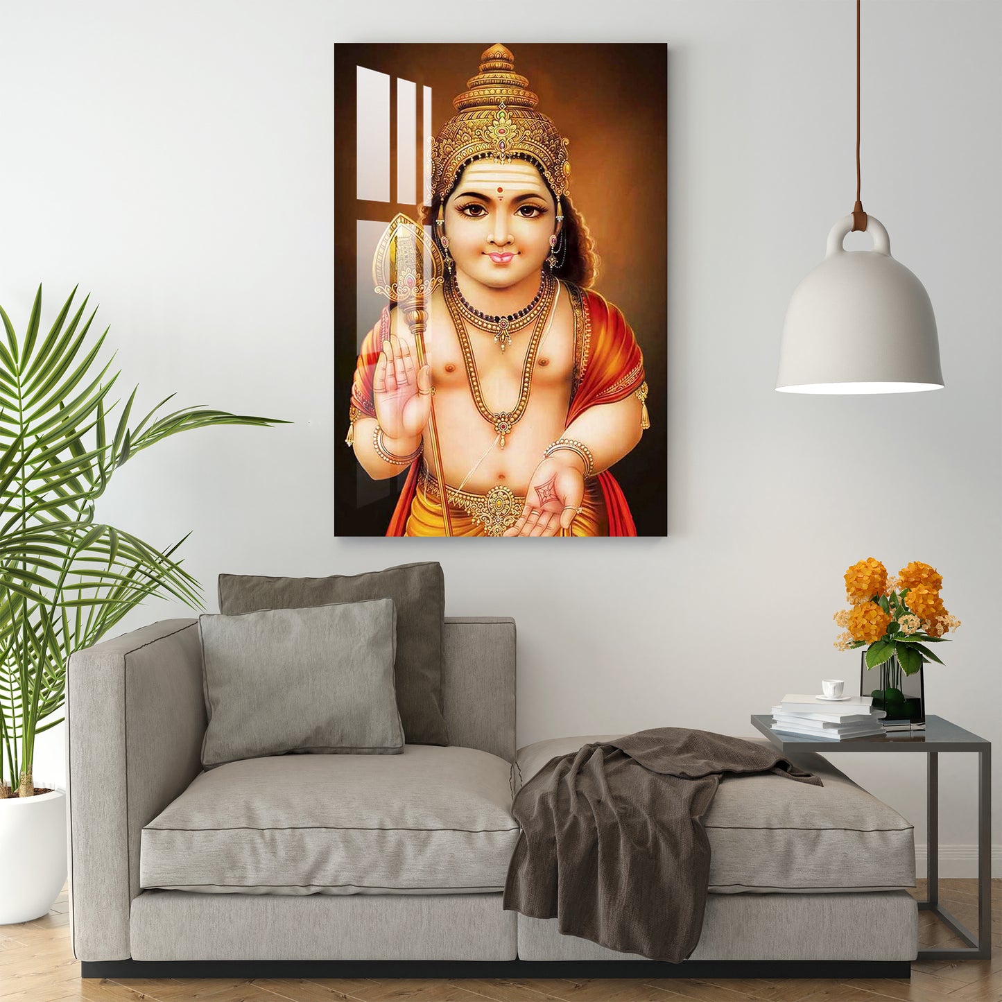 Lord Murugan Swamy Acrylic Wall Art