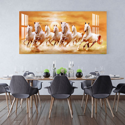 Vastu Horses Acrylic Wall Art