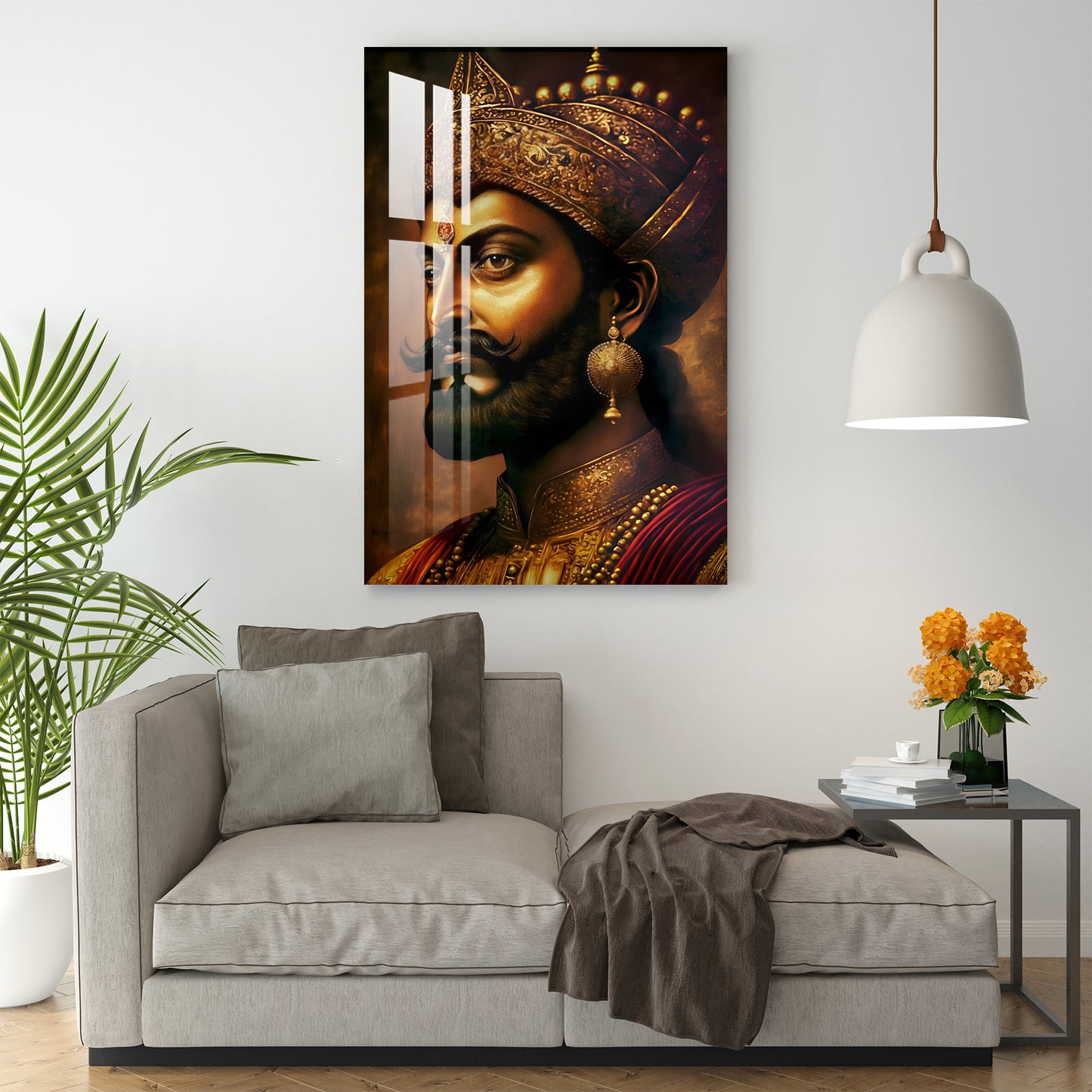 Chatrapati Shivaji Maharaj Acrylic Wall Art