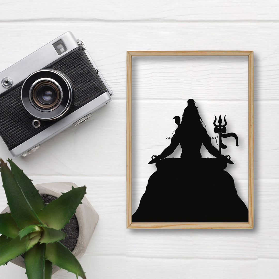 Mahadev Shiva Acrylic Frame