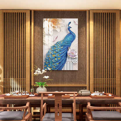 Beautiful Peacock Acrylic Wall Art