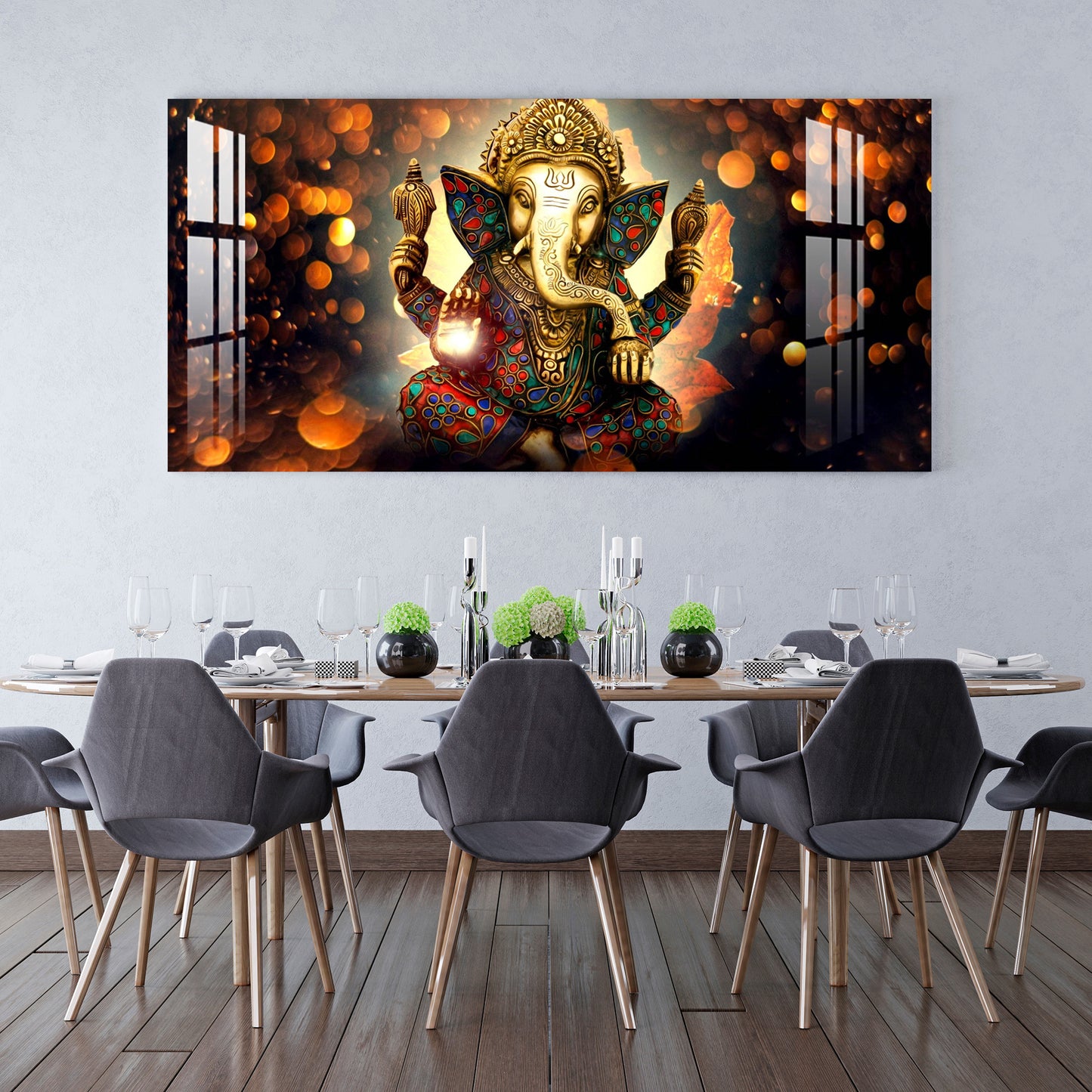 Alluring Ganesha Acrylic Wall Art