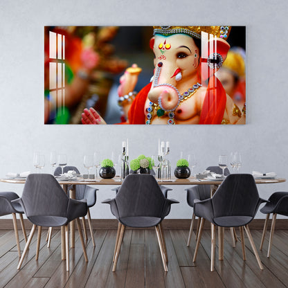 Lord Ganpati Bappa Acrylic Wall Art