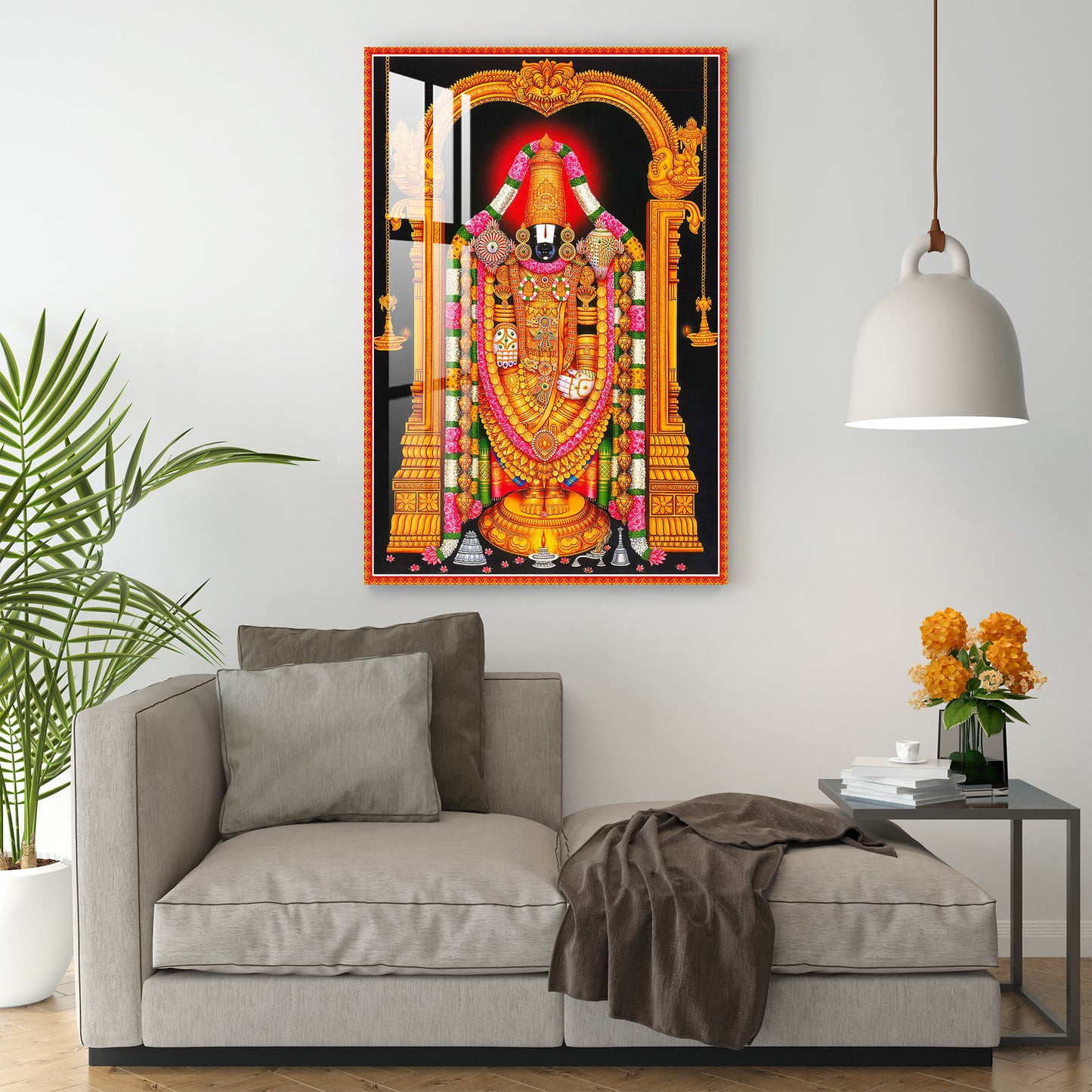 Lord Tirupati Balaji Acrylic Wall Art