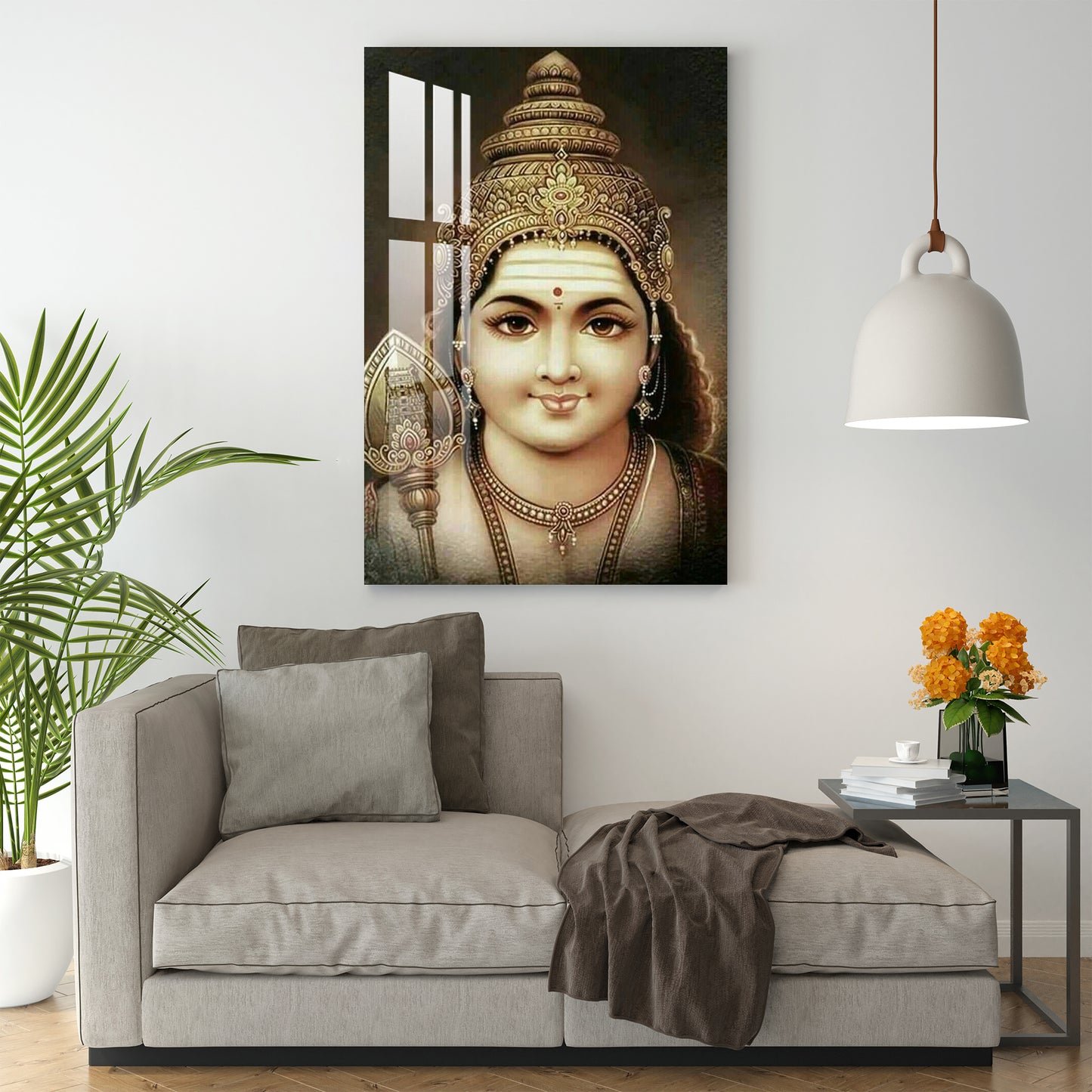 Beautiful Murugan Acrylic Wall Art