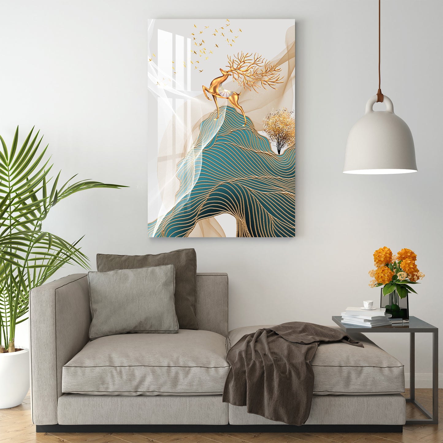 Dancing Deer Acrylic Wall Art