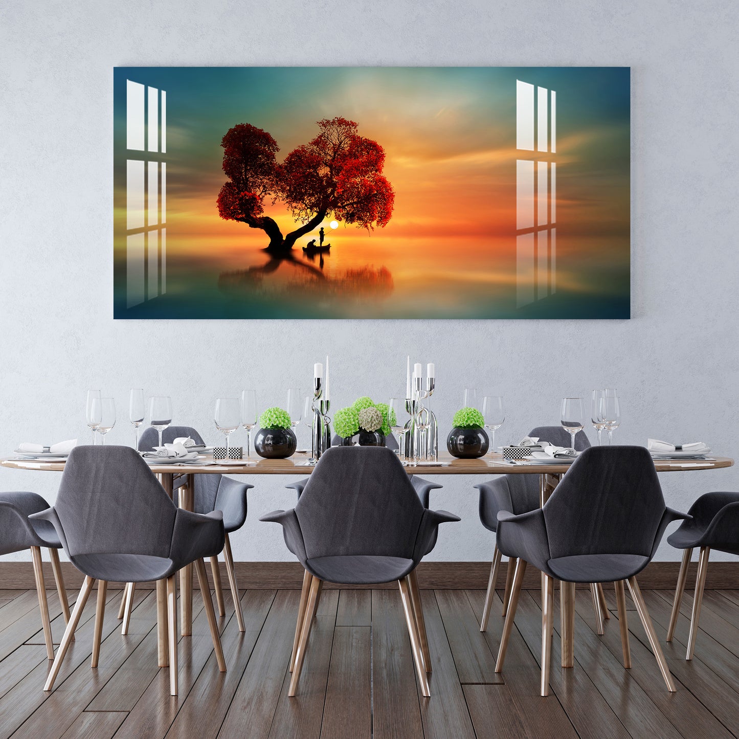 Peaceful Evening Acrylic Wall Art