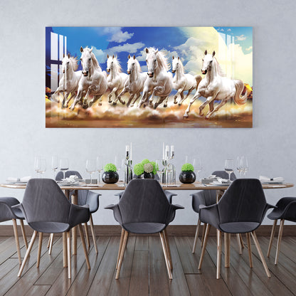 Horses of Best Wishes Acrylic Wall Art