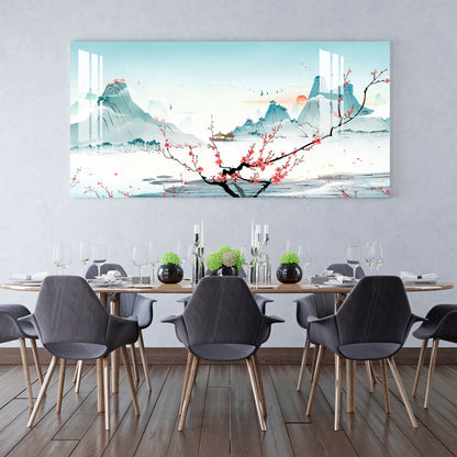 Morning in Himalayas Acrylic Wall Art