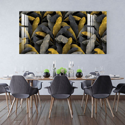 Banana Leaves Acrylic Wall Art