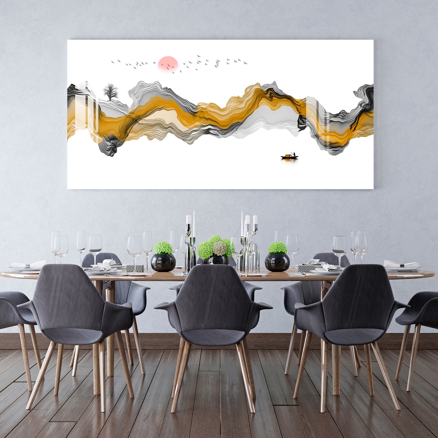 Lake Side Acrylic Wall Art