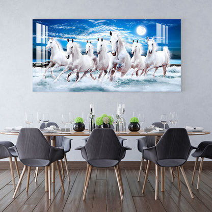 Horses to Milky Way Acrylic Wall Art