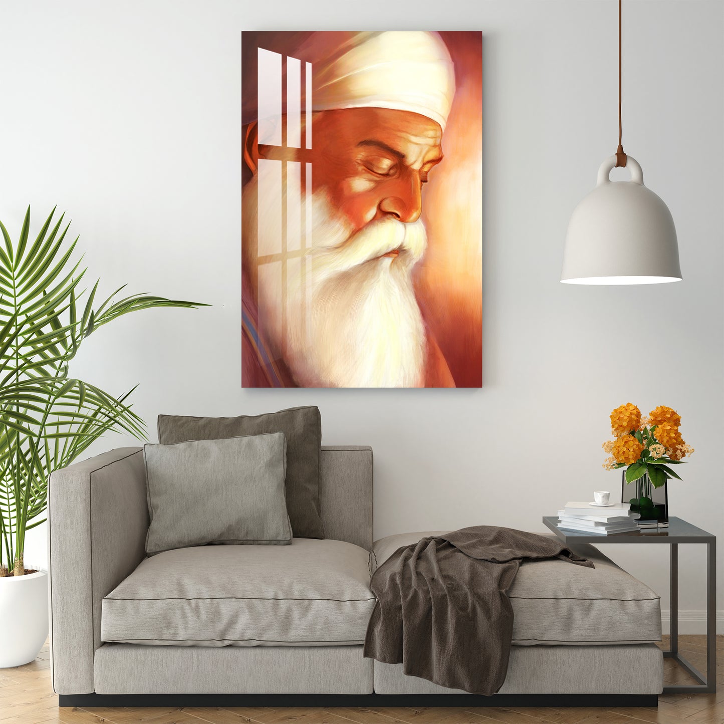 Wahe Guru Acrylic Wall Art