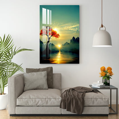 Serene Morning Acrylic Wall Art