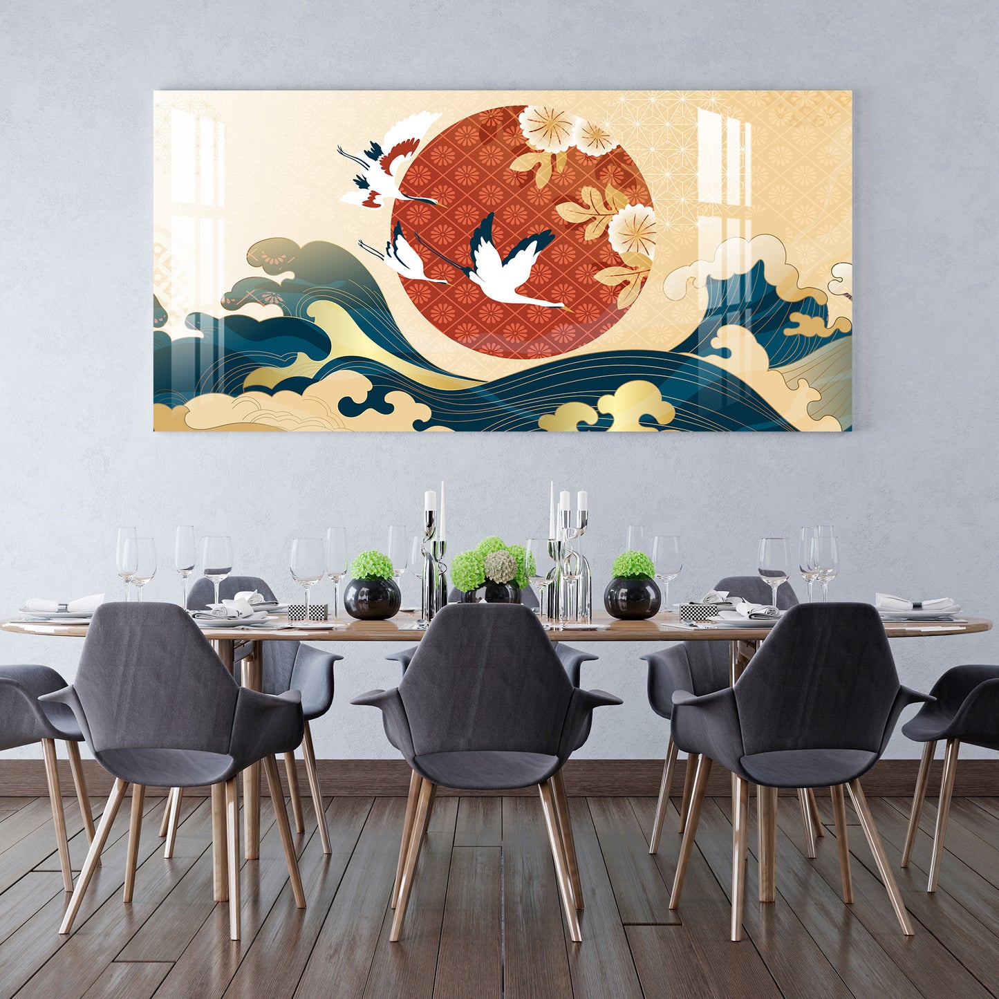 Summer Waves Acrylic Wall Art