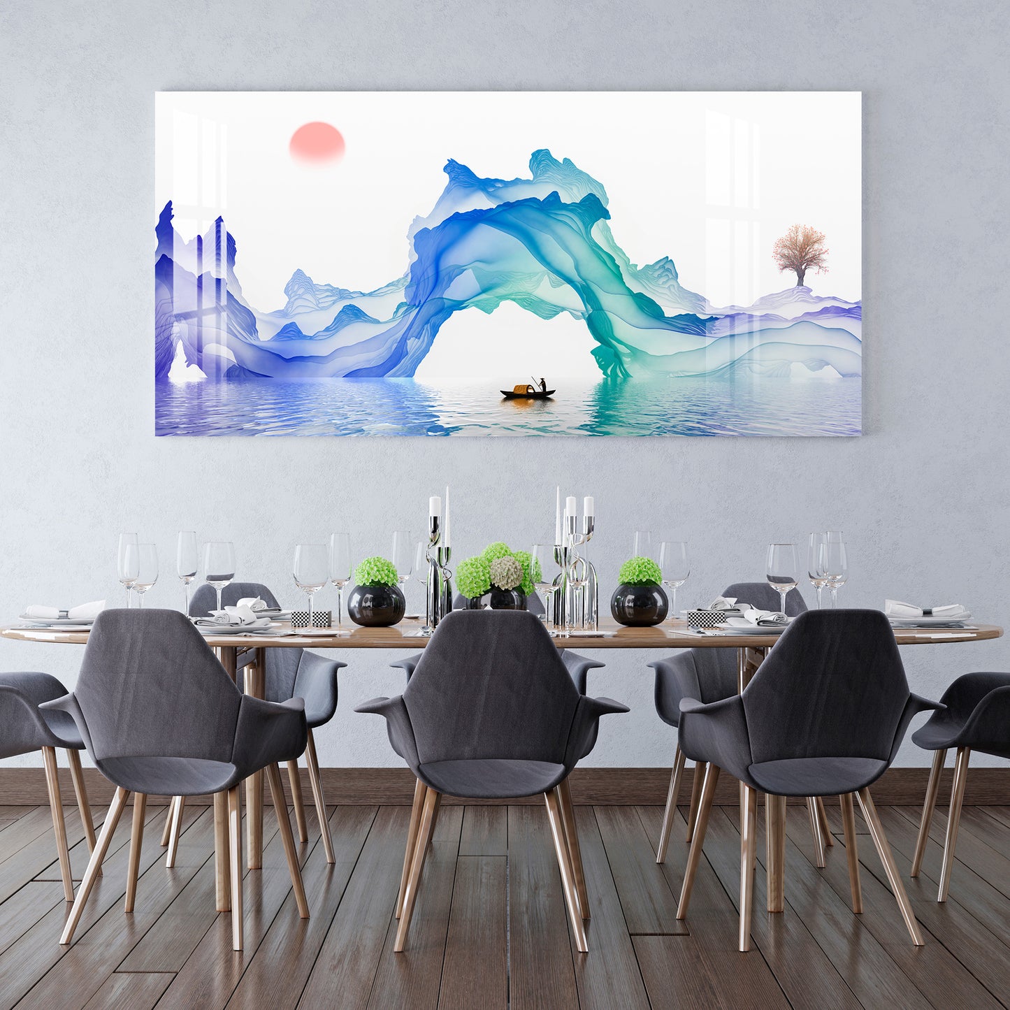 Serene Morning Acrylic Wall Art