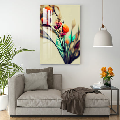 Abstract Energetic Knop Acrylic Wall Art