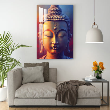 Lord Gautam Buddha Acrylic Wall Art