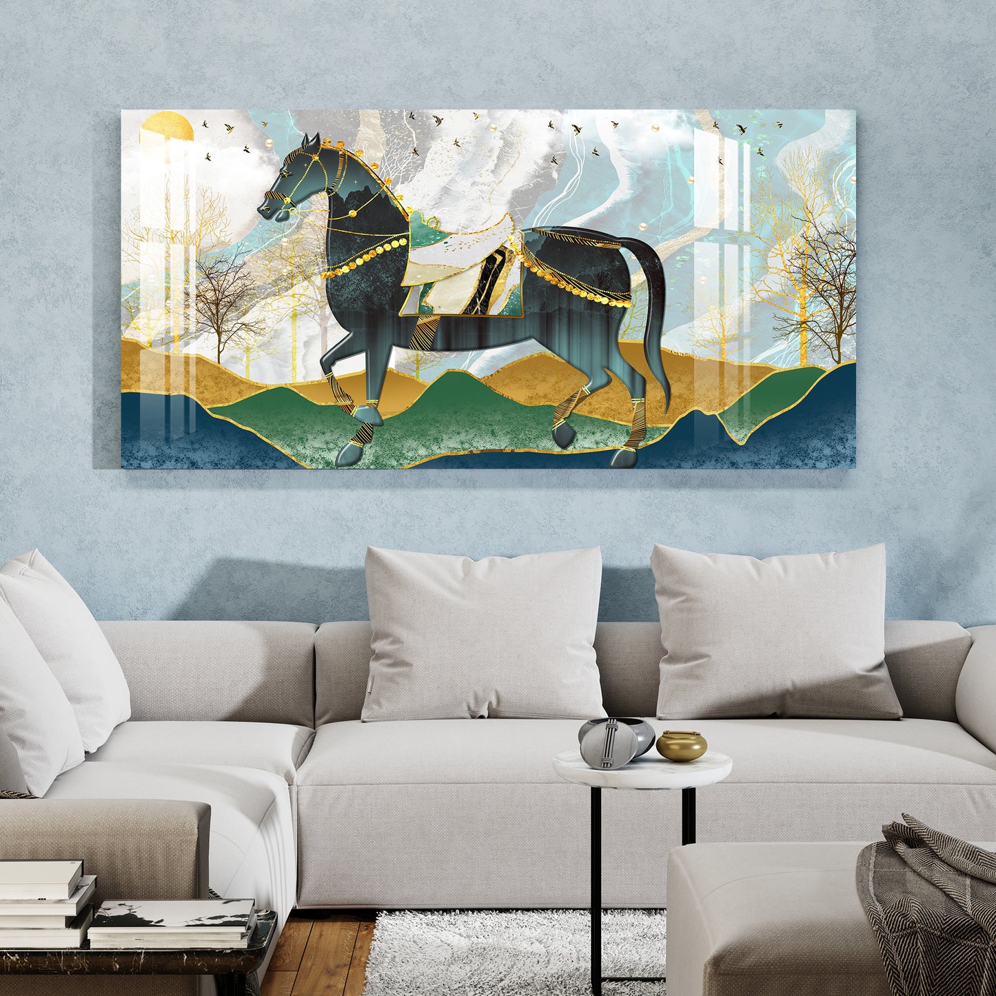 Big Horse Acrylic Wall Art