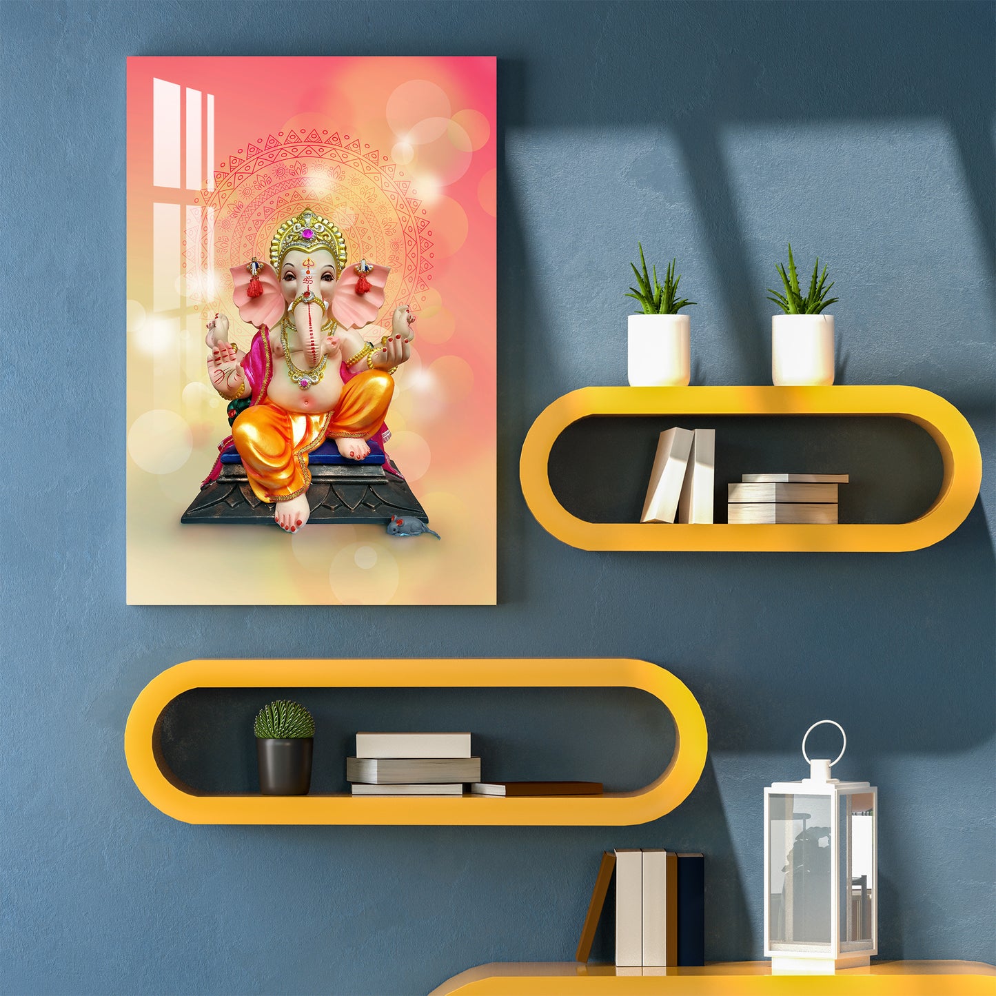 Ganpati Maharaj Acrylic Wall Art