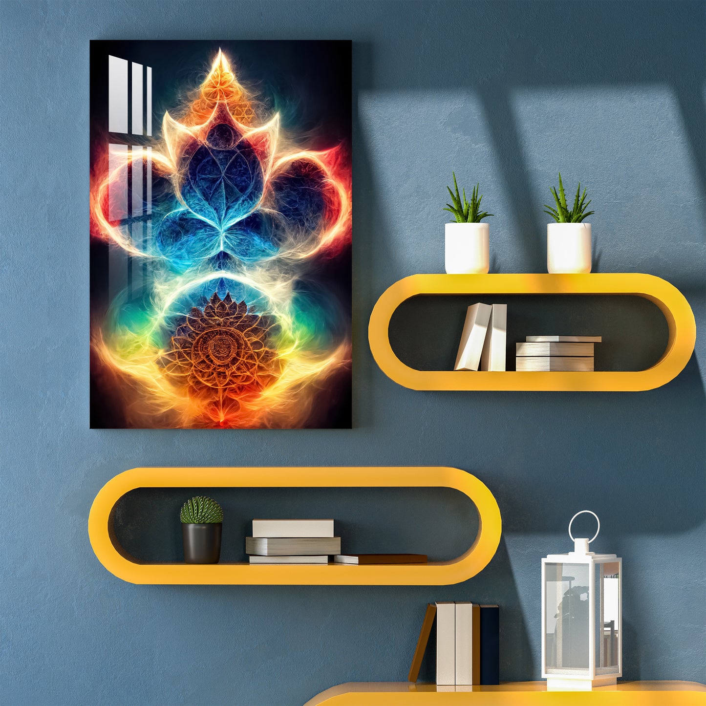 Spiritual Aura Acrylic Wall Art