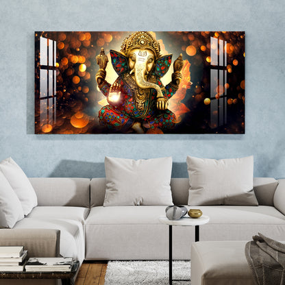 Alluring Ganesha Acrylic Wall Art