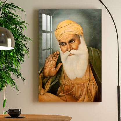 Guru Nanak Dev Ji Acrylic Wall Art