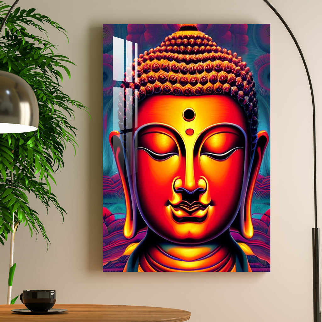 Meditating Buddha Acrylic Wall Art