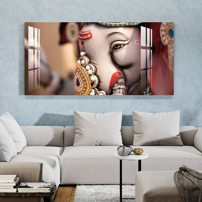 Elegant Lord Ganesha Acrylic Wall Art