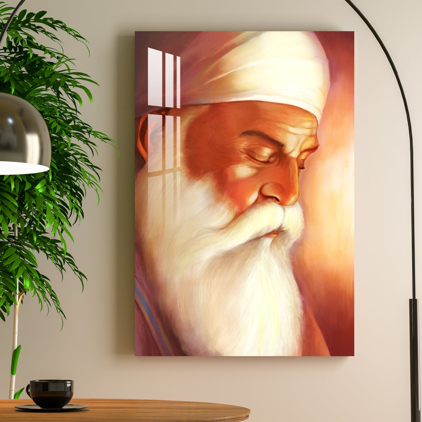 Wahe Guru Acrylic Wall Art