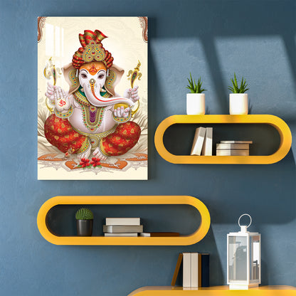 Lambodar Ganesh Acrylic Wall Art