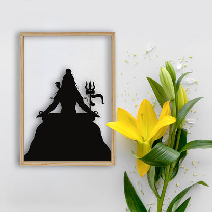 Mahadev Shiva Acrylic Frame