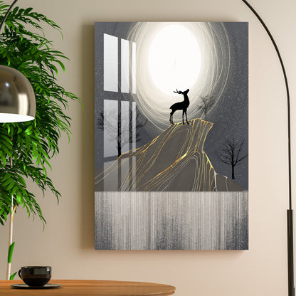 Full Moon Night Acrylic Wall Art