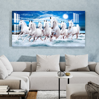 Horses to Milky Way Acrylic Wall Art