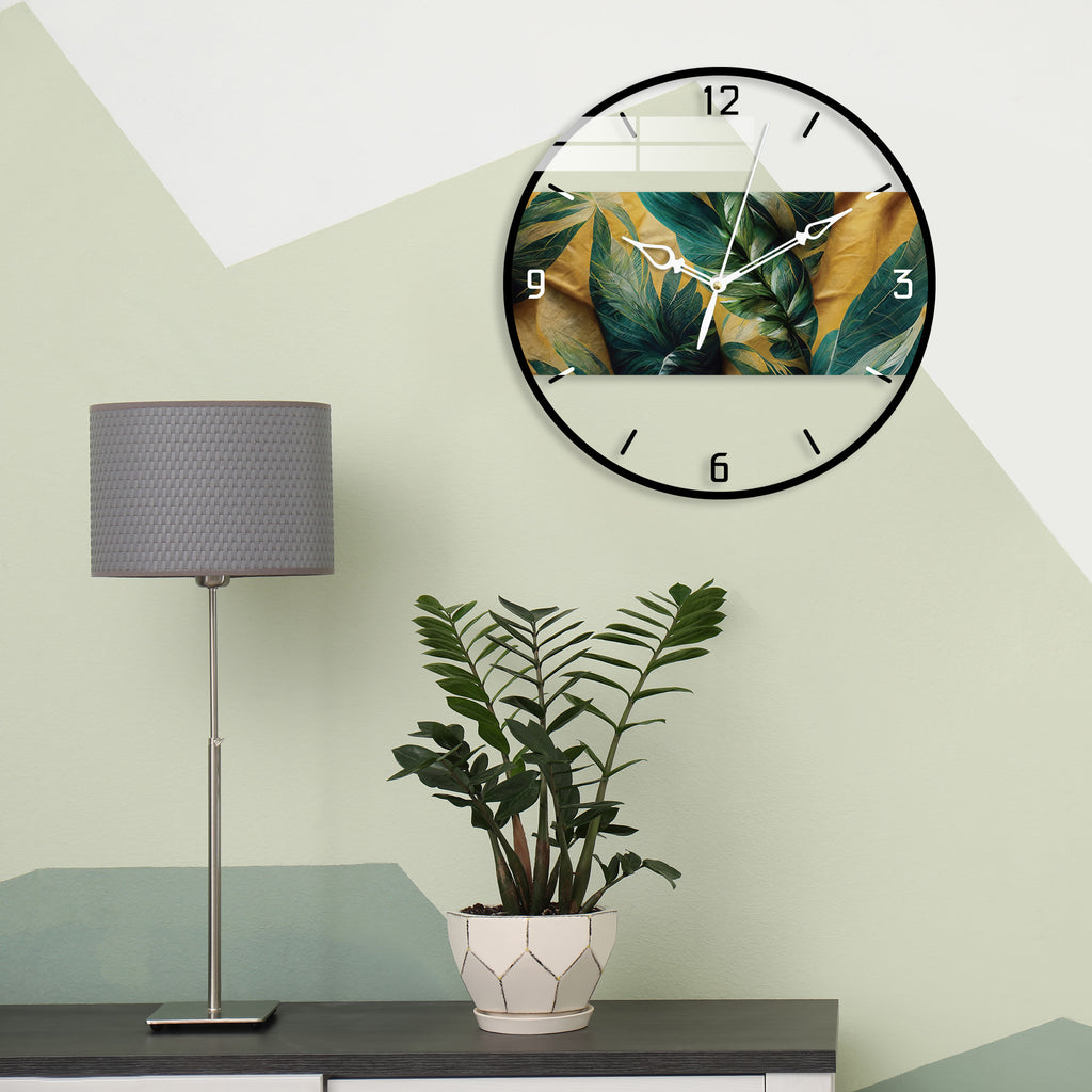 Color of Nature Printed Acrylic Wall Clock