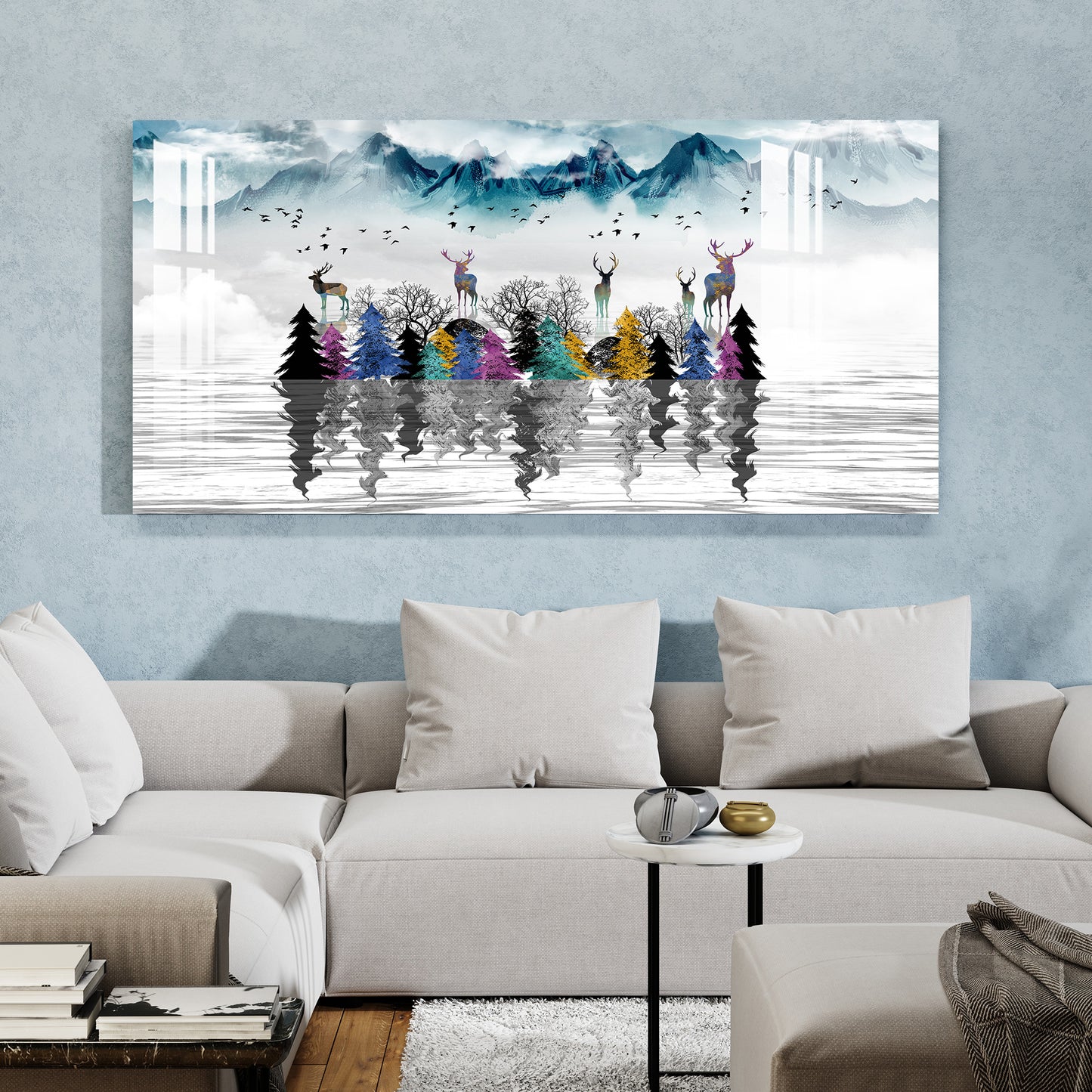 Deer Island Acrylic Wall Art