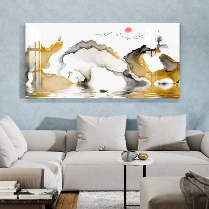 Tranquil Lake Acrylic Wall Art