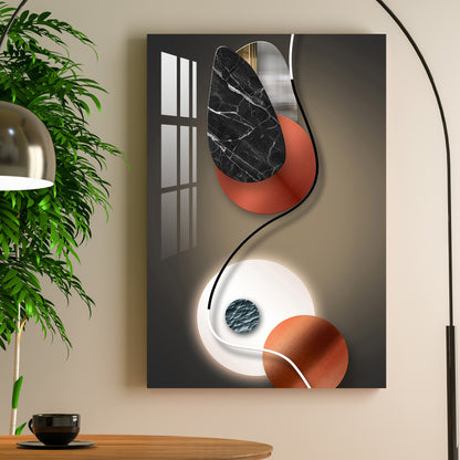 Abstract Shapes Acrylic Wall Art