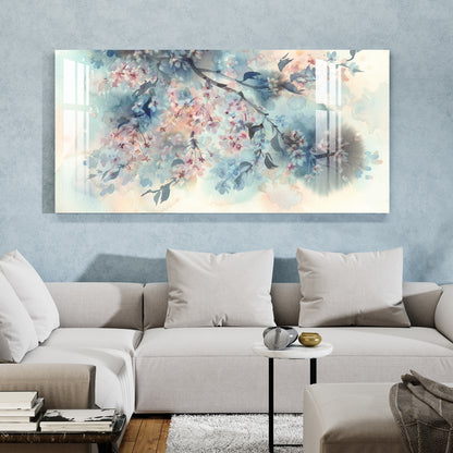 Floral Vine Acrylic Wall Art