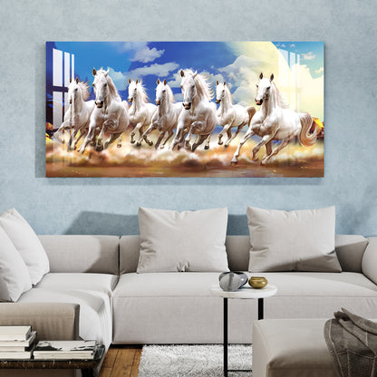 Horses of Best Wishes Acrylic Wall Art