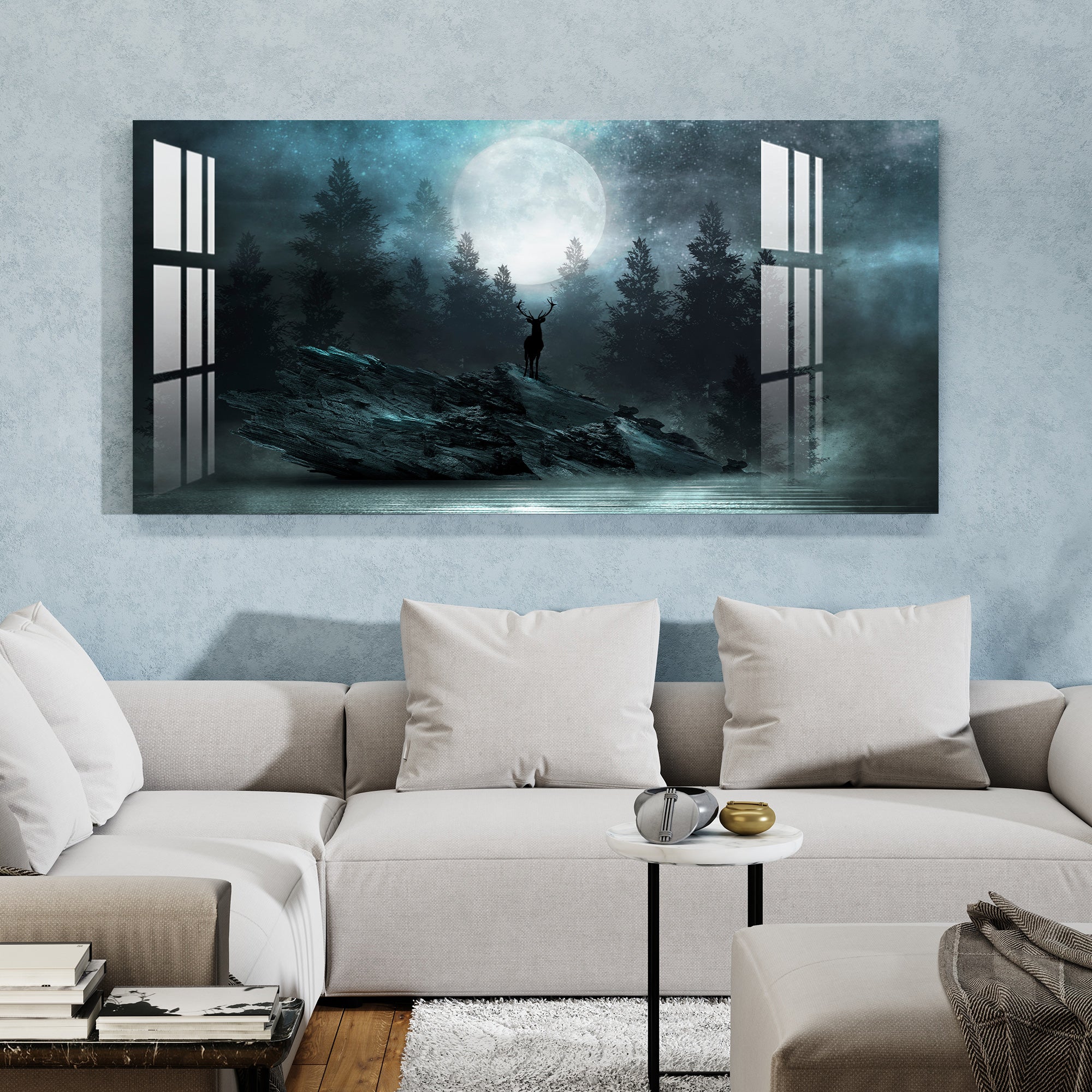 Dark Forest Acrylic Wall Art