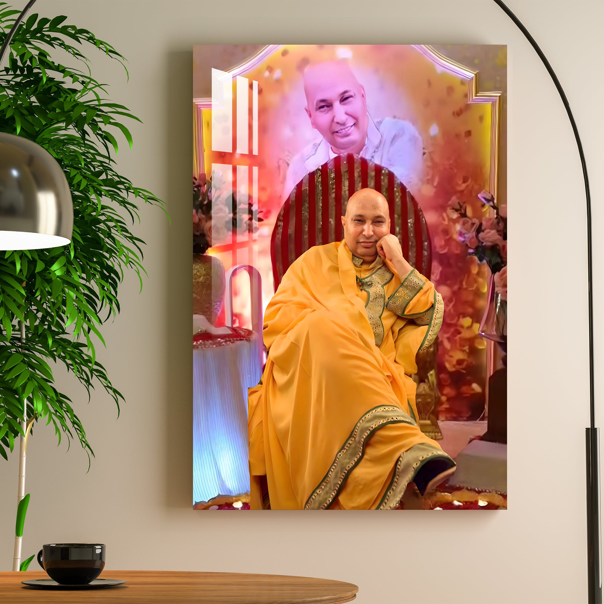 Guruji Acrylic Wall Art