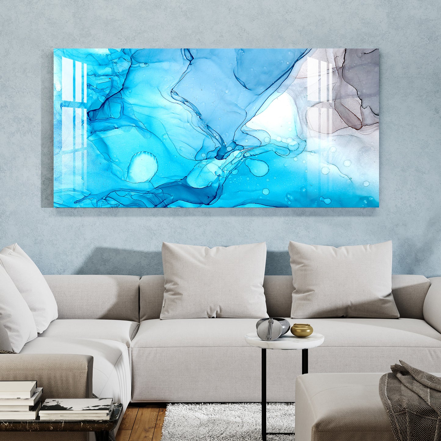 Water Splash Acrylic Wall Art