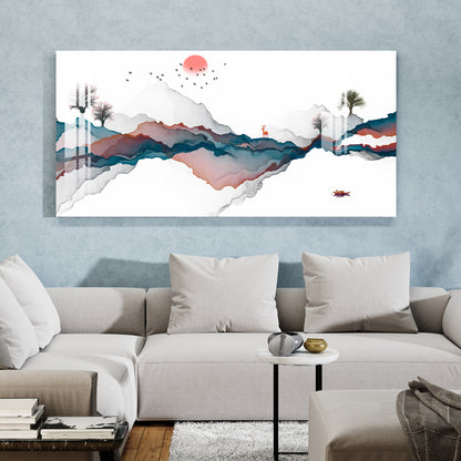 Morning Scenery Acrylic Wall Art