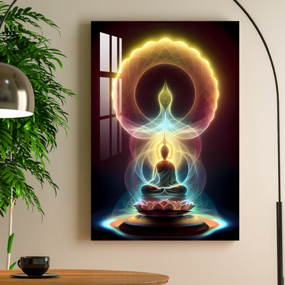 Powerful Energy Chakra Mandla Acrylic Wall Art