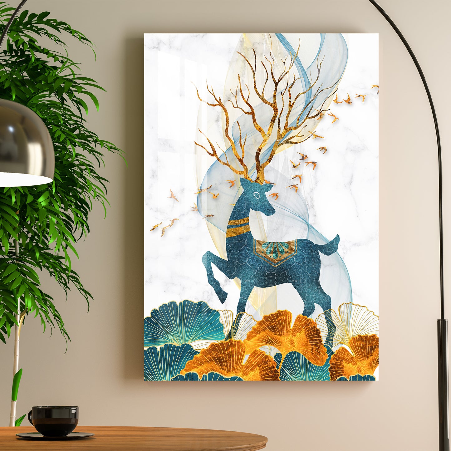 Unique Deer Acrylic Wall Art