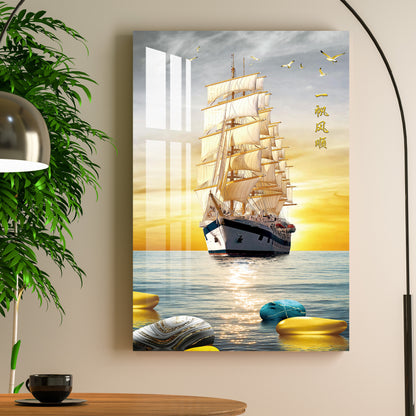 Pirate Ship Acrylic Wall Art