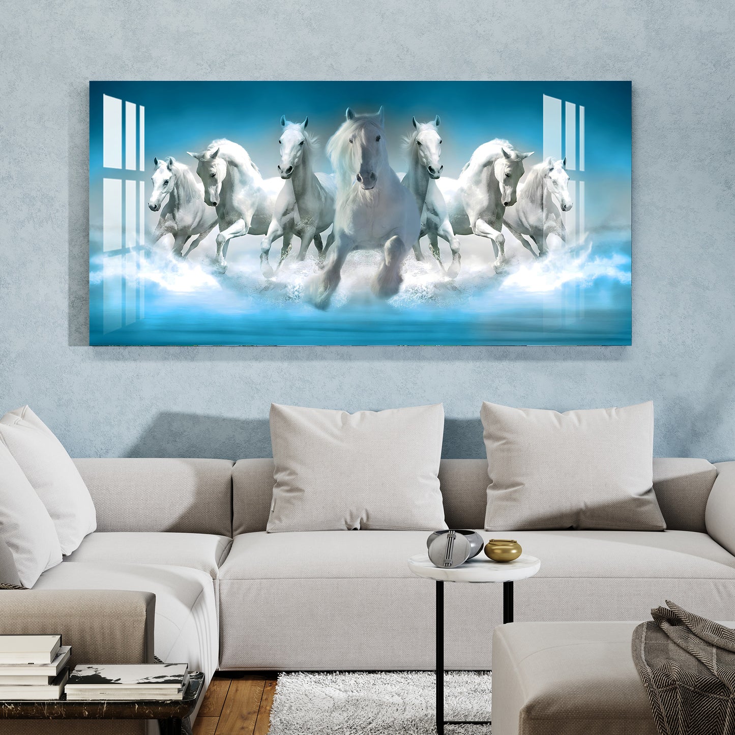 Good Fate Horses Acrylic Wall Art