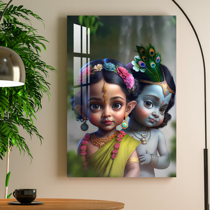 Bal Gopal Acrylic Wall Art